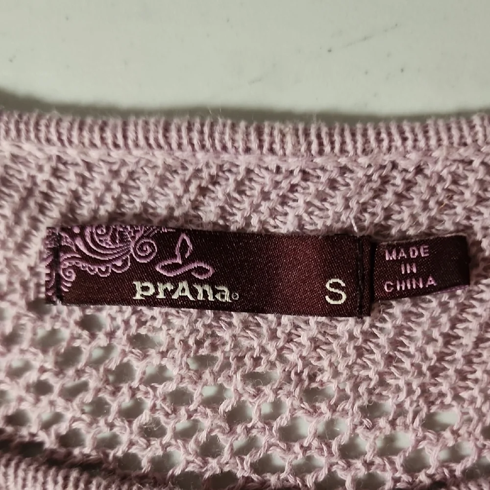 Prana Mauve Scoop Neck Sweater - Picture 2 of 8